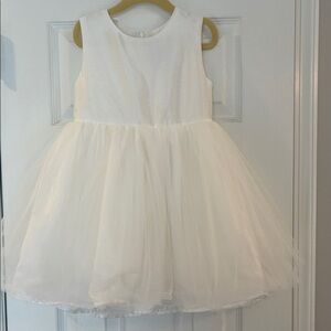 Rachel Riley Girls Daisy Tulle Party Dress